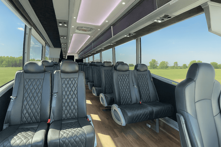 coach bus in Midland