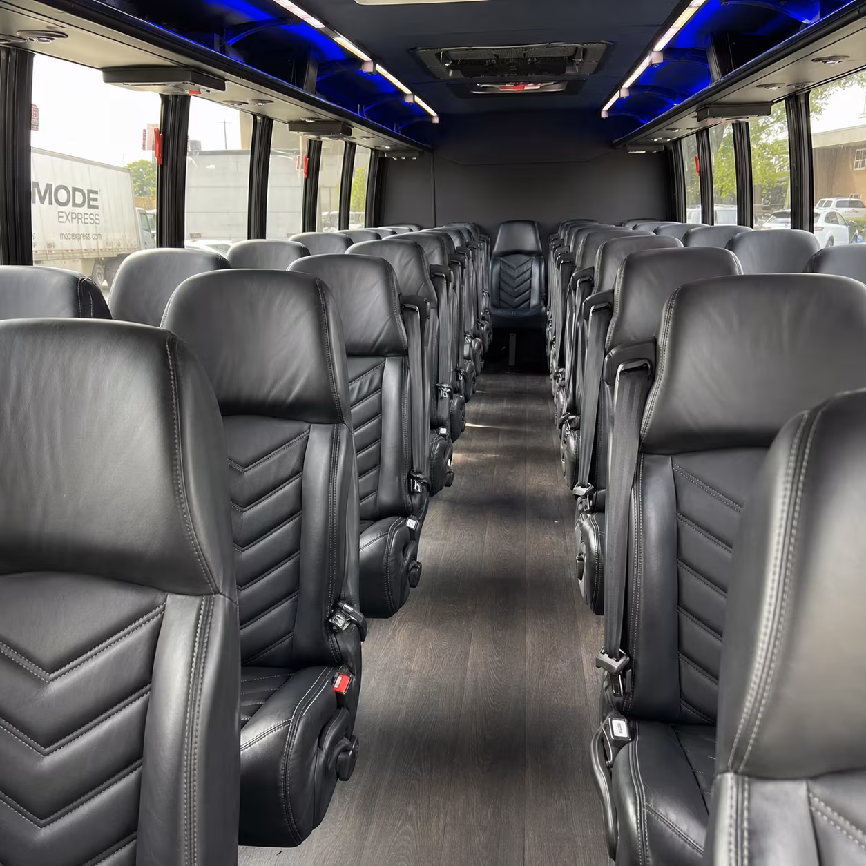 charter buses for corporate winery outings from midland