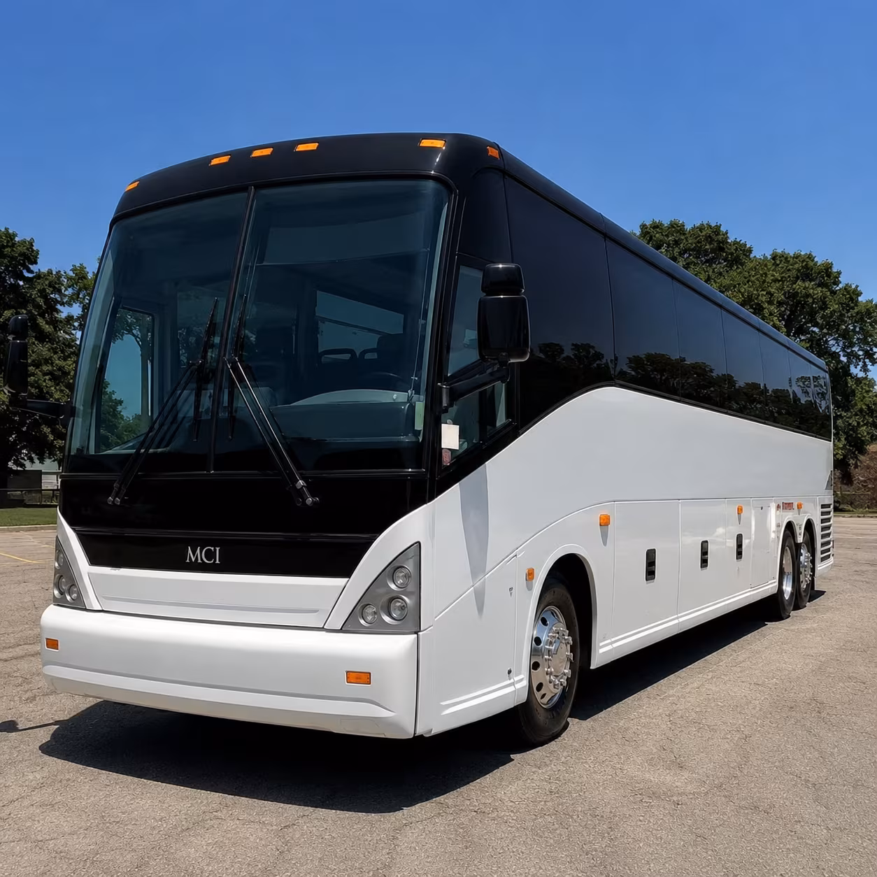 charter buses for military ceremonies and change of command events