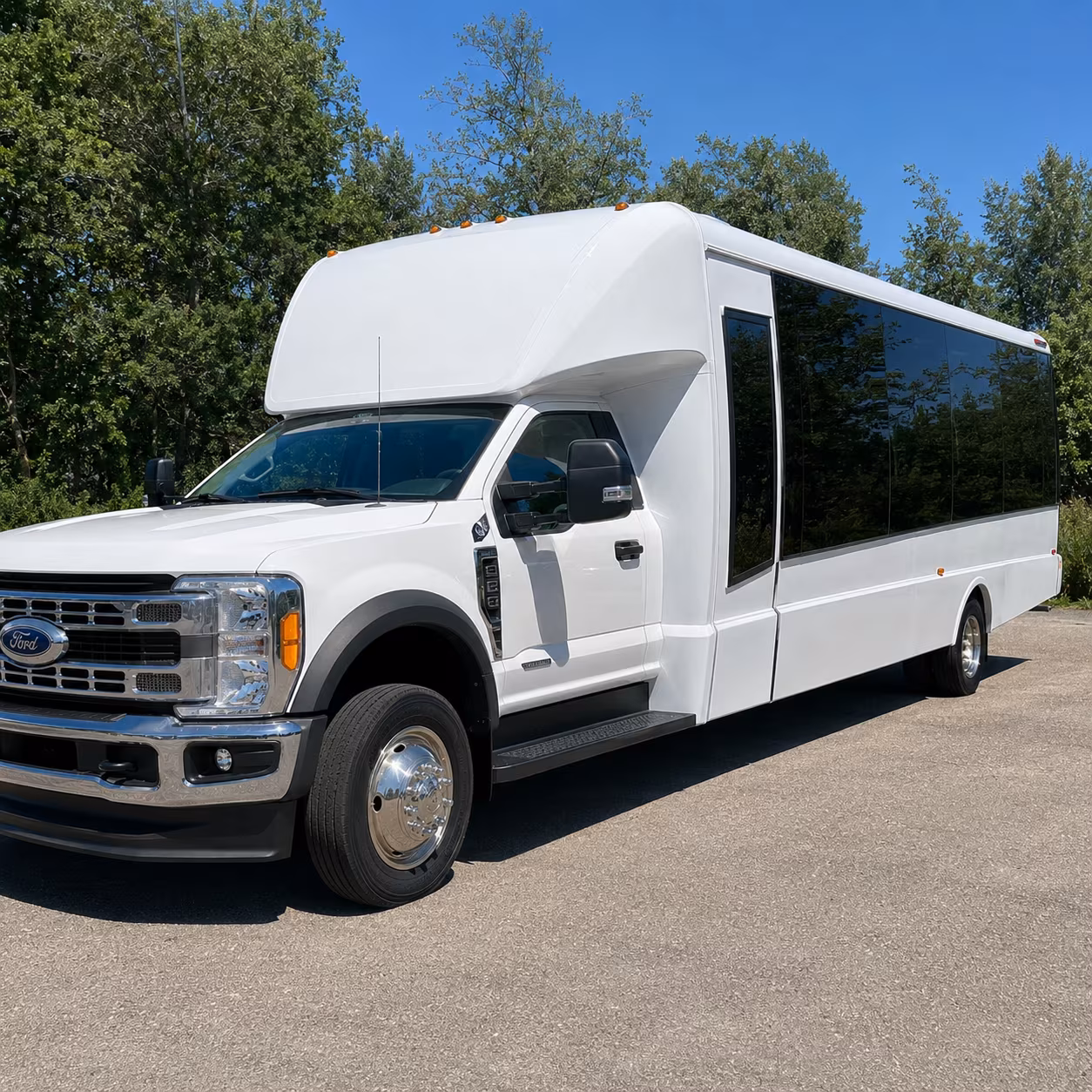 corporate event and conference buses in midland texas