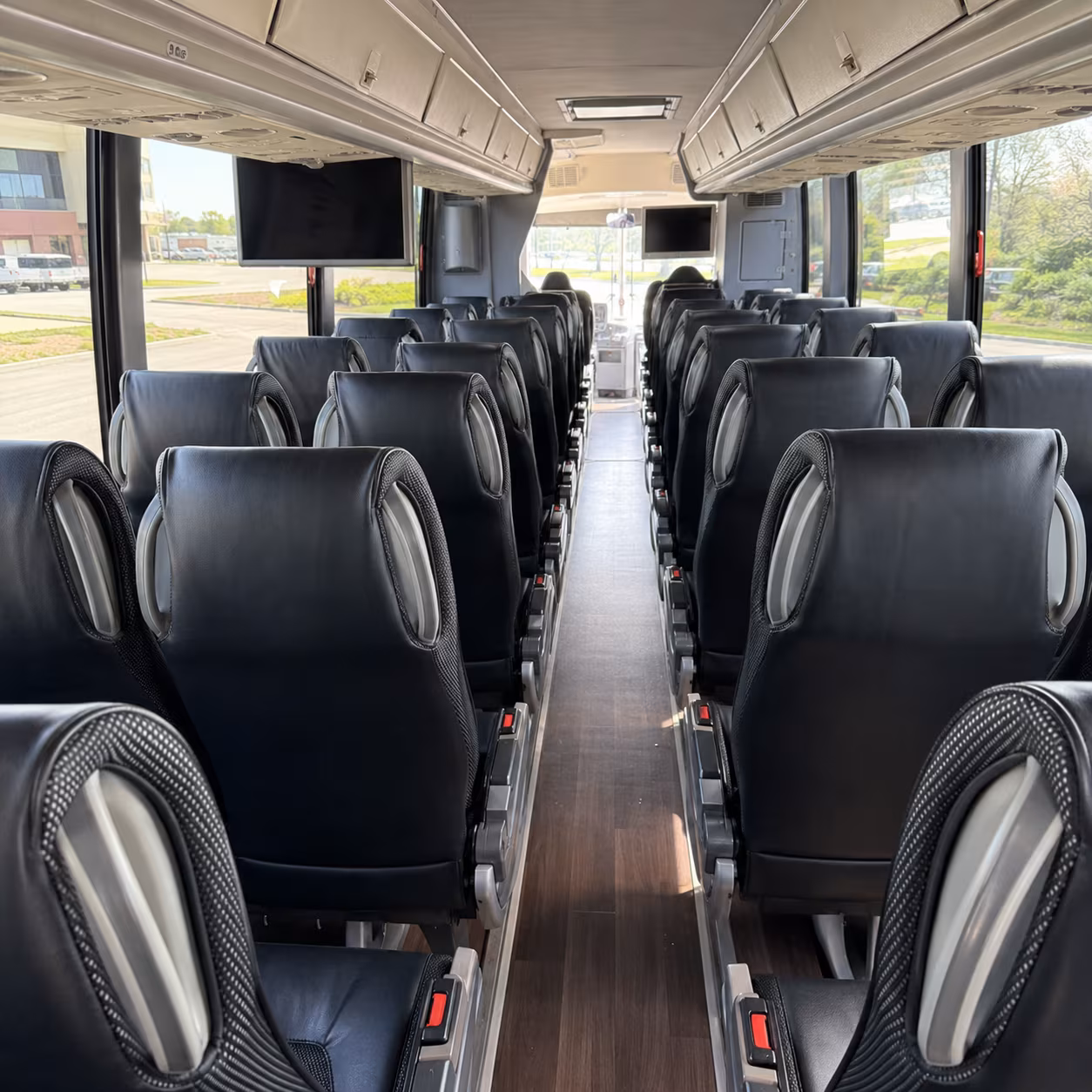 midland 56 passenger charter bus interior