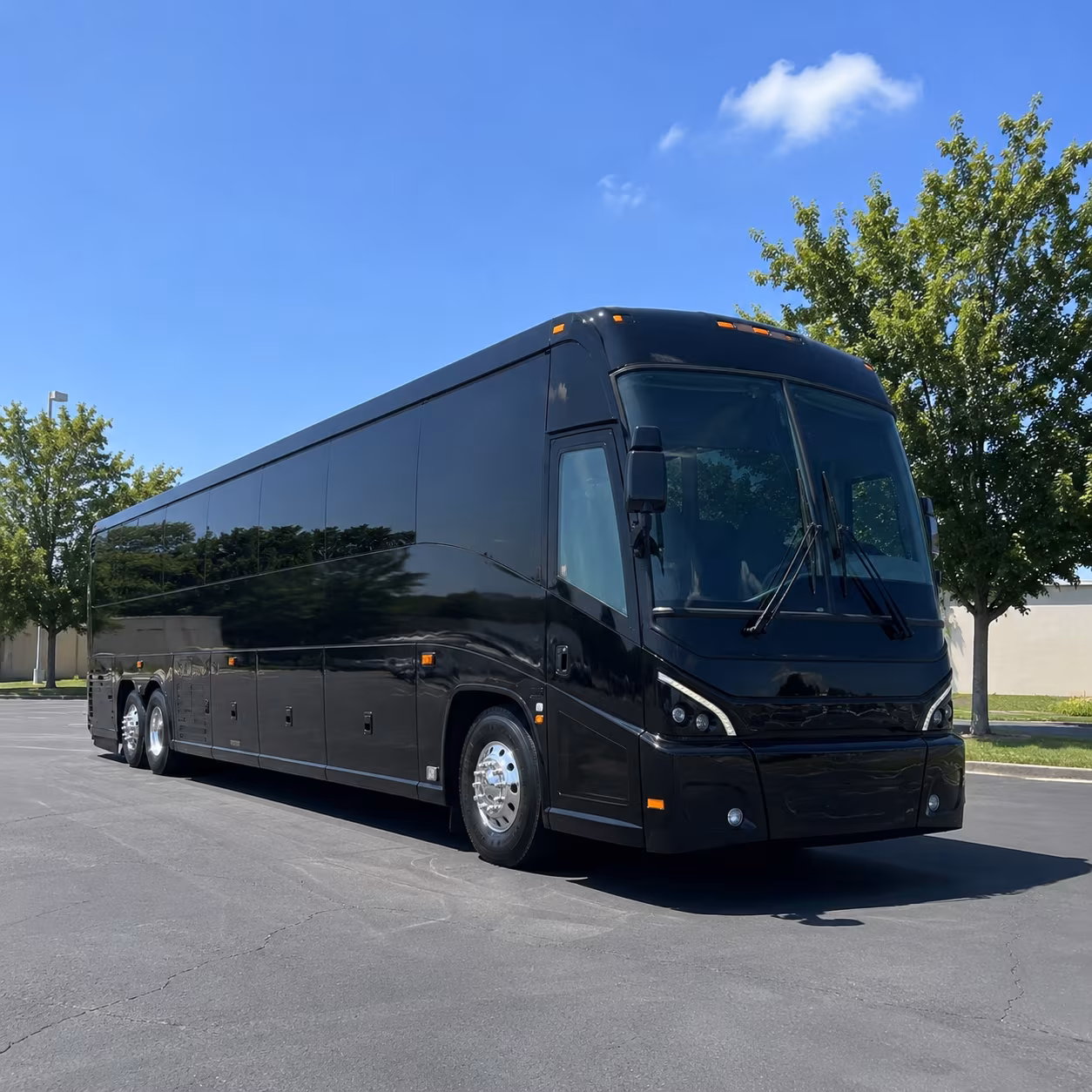 midland 56 passenger charter bus