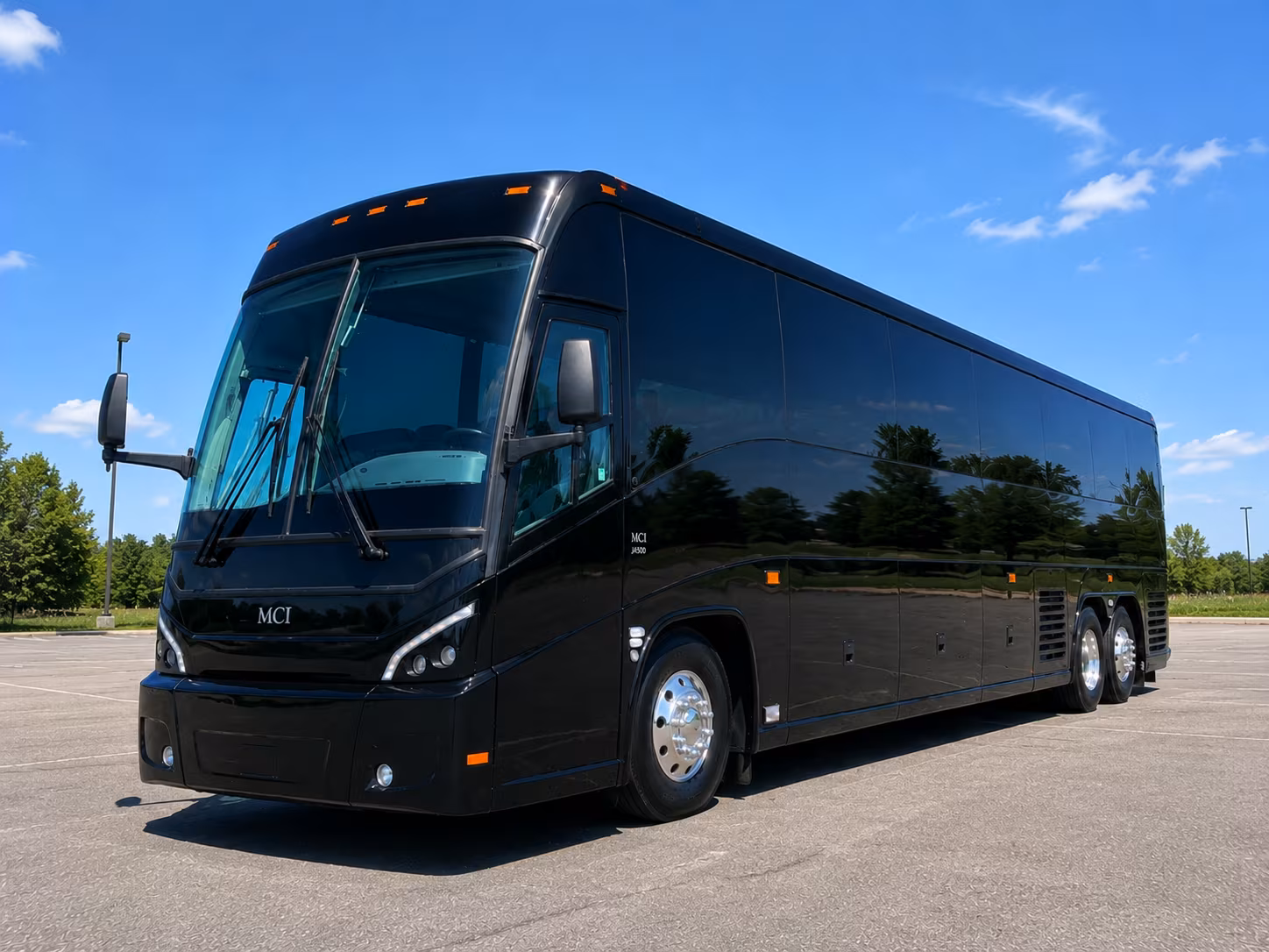midland bus rental service area