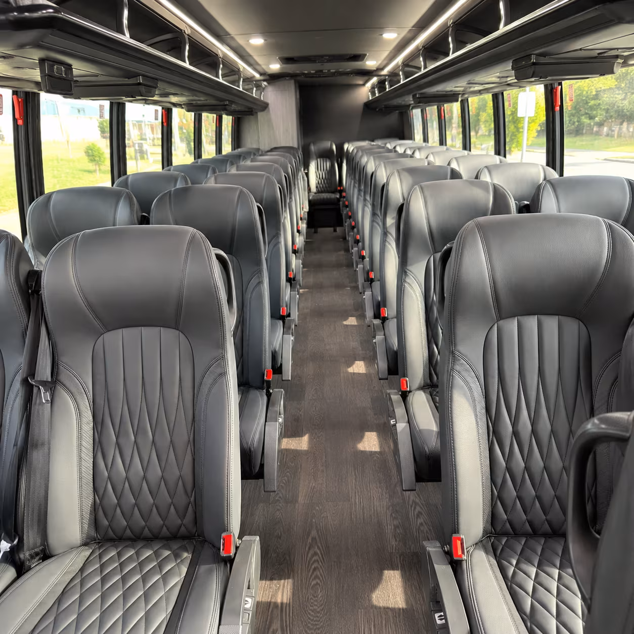 midland corporate event transportation onboard seating