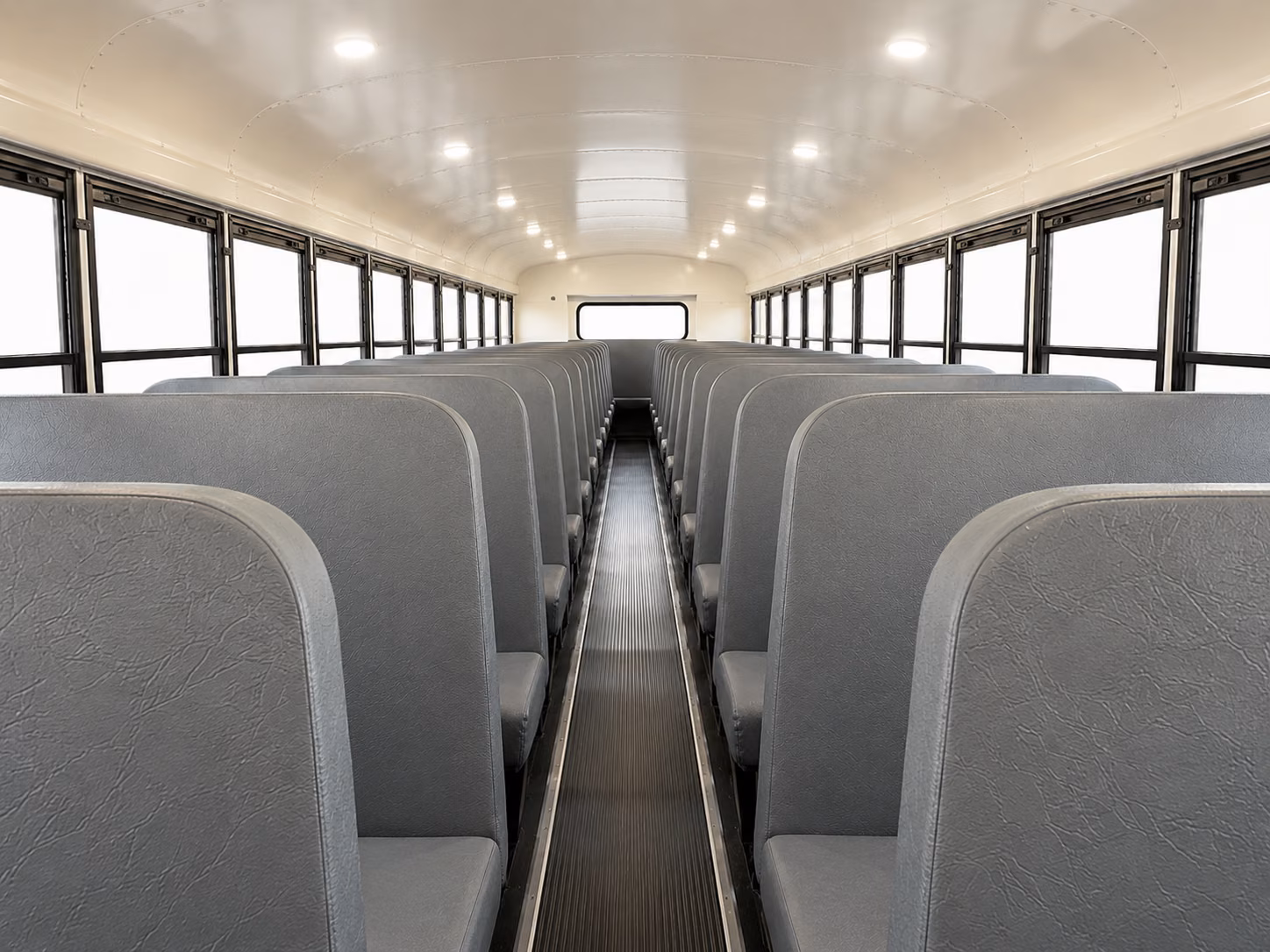 midland school bus inside