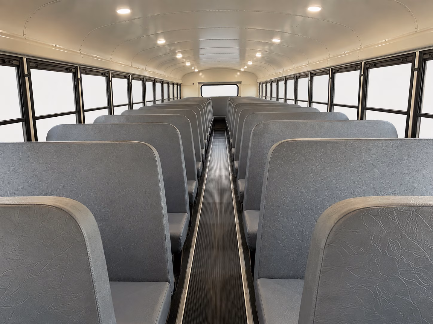 midland school bus interior