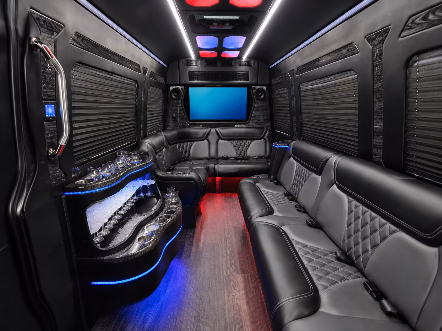 midland sprinter limousine interior
