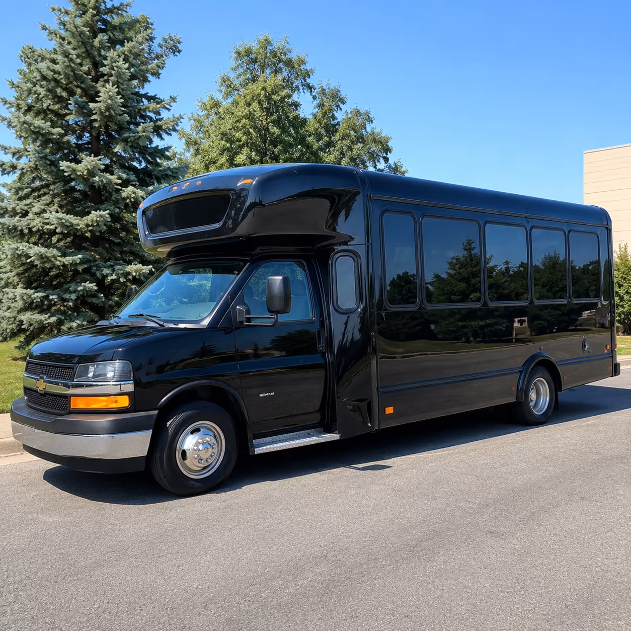 party bus rentals for midland high and legacy high proms